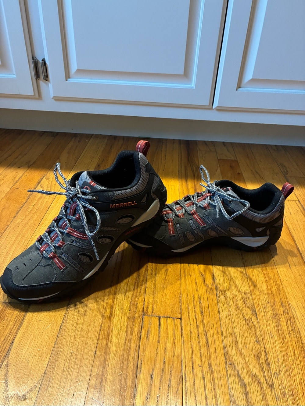 Merrell Black Mesh Trail Sneaker